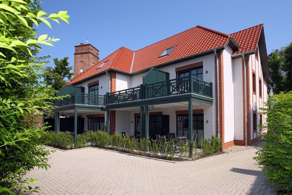 "Windrose" In Der Villa Am Marienhof Borkum Esterno foto