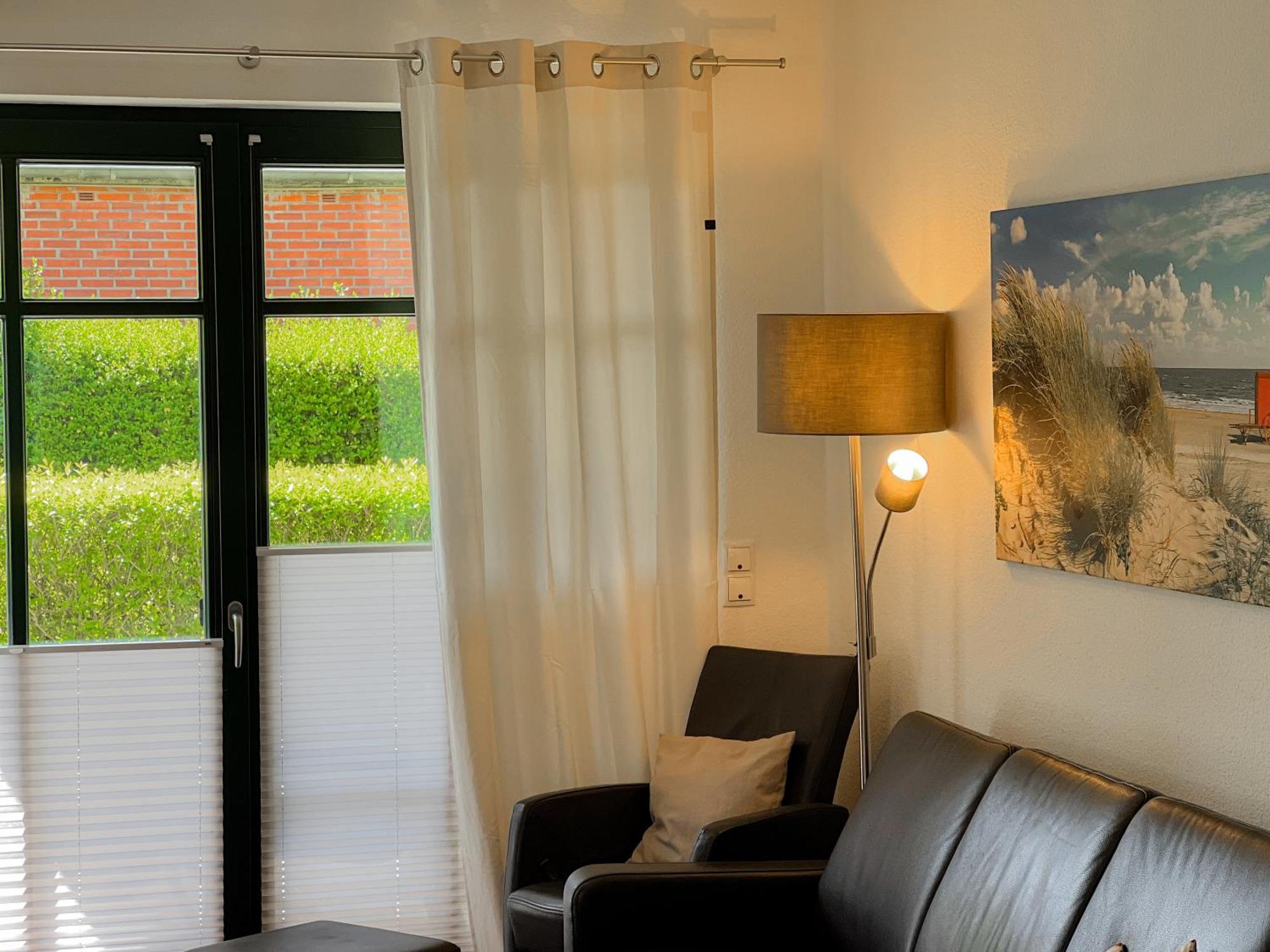 "Windrose" In Der Villa Am Marienhof Borkum Esterno foto